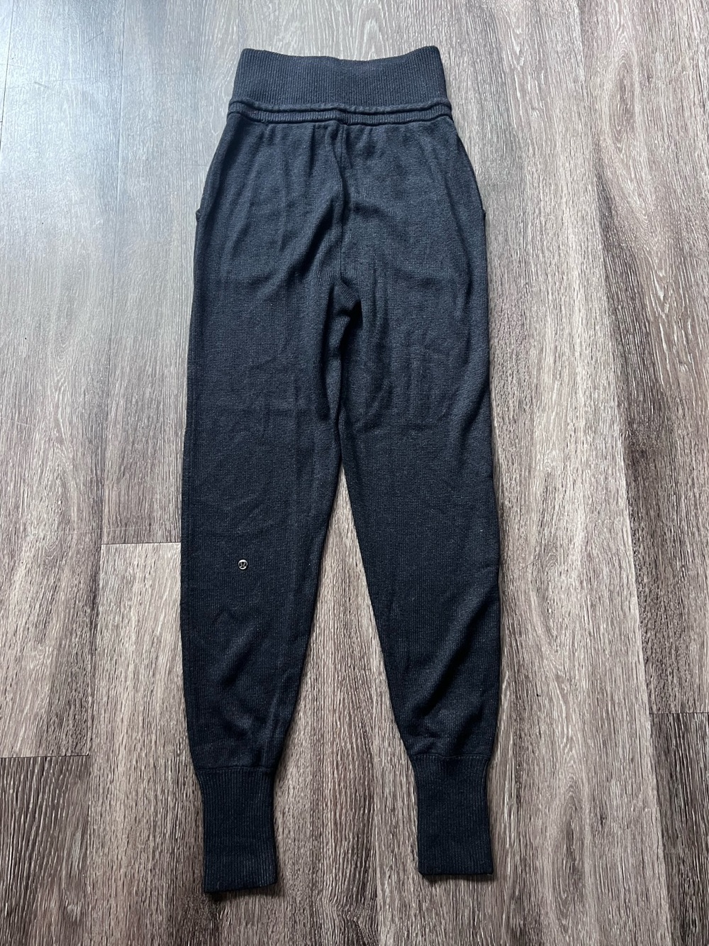 Lululemon dark grey knit drawstring joggers - Picture 2 of 6